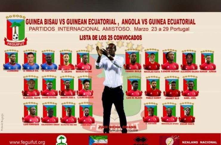 Juan Michá convoca a 9 jugadores locales para los amistosos contra Guinea Bisau y Angola en Portugal