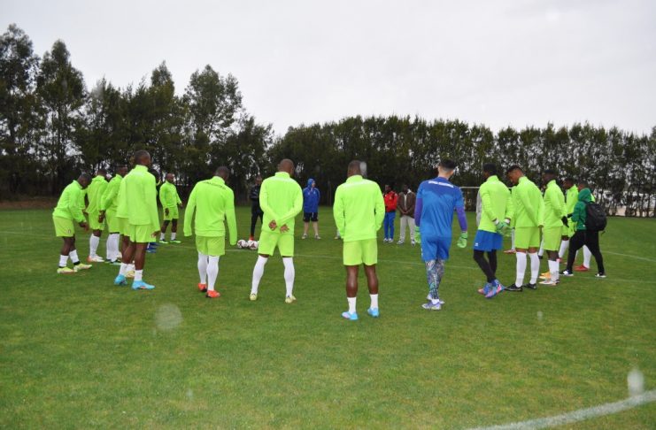 Nzalan Nacional completa su último entrenamiento cara al encuentro contra Guinea Bisau