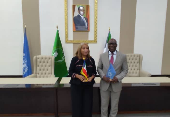 Firma de un Memorando de Entendimiento entre el Ministerio de Asuntos Exteriores y la FAO Guinea Ecuatorial