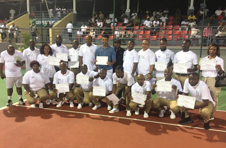 La F.E.T reconoce al Jefe de Estado como uno de los máximos propulsores del tenis en Guinea Ecuatorial