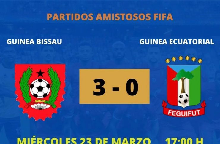 ¡Final del partido, Guinea Bissau 3-0 Guinea Ecuatorial!