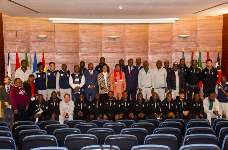 La Selección Nacional visita la sede  de la CPLP y la Embajada de Guinea Ecuatorial en Lisboa