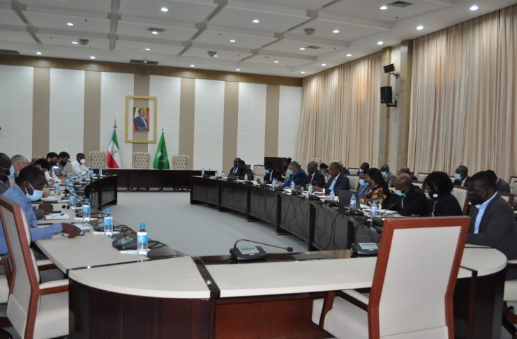 El Comité Interdepartamental monitorea los proyectos financiados parcialmente por BDEAC en la República de Guinea Ecuatorial