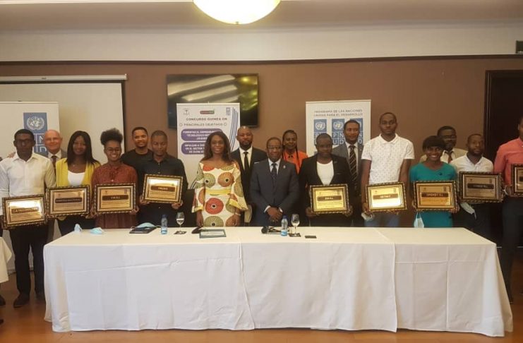 PNUD y Comercio entregan 60 millones XAF y legalizan las empresas ganadoras del Concurso Guinea ON