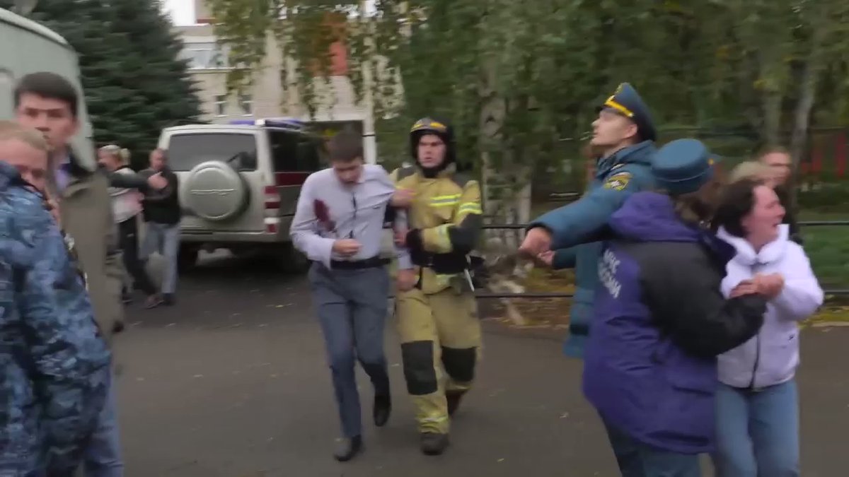 Tiroteo en una escuela rusa: al menos trece muertos
