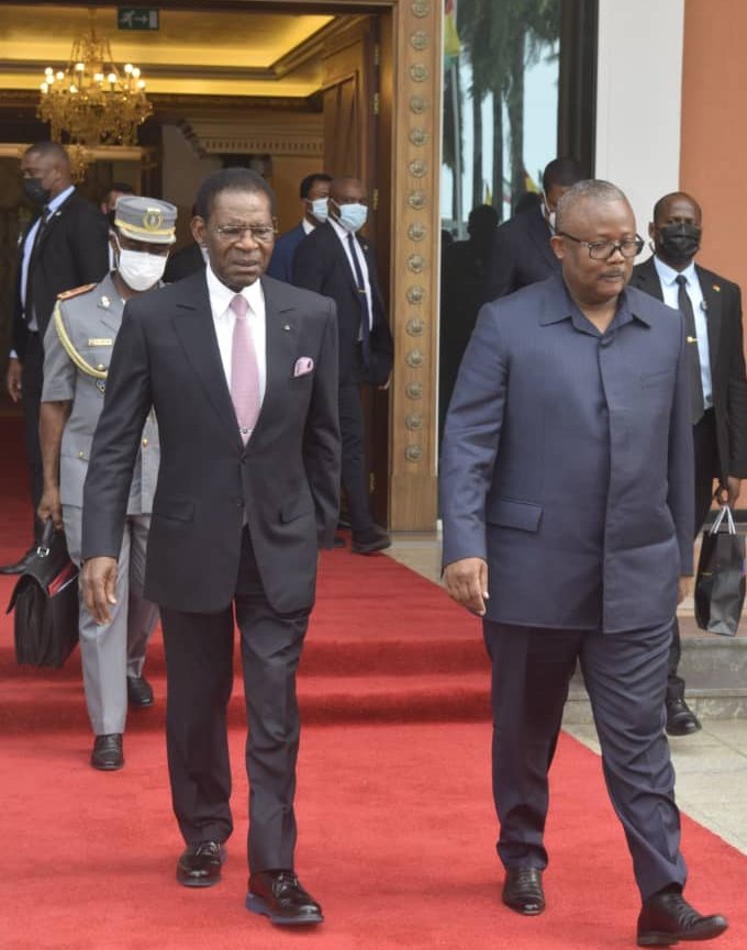 El Presidente Guinea Bissau es el tercer mandatario en visitar Guinea Ecuatorial en menos de dos meses