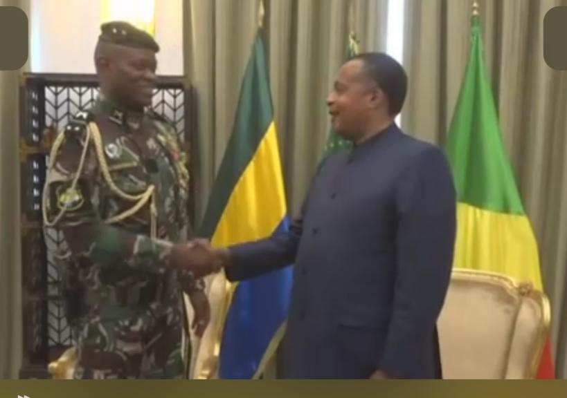 Segundo viaje oficial al extranjero del Presidente de Transición de Gabón “vine a Congo por lo mismo que fui a Guinea Ecuatorial”